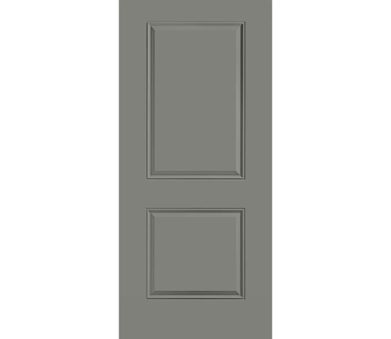 Jefferson City 2 Panel Square Steel Entry Door