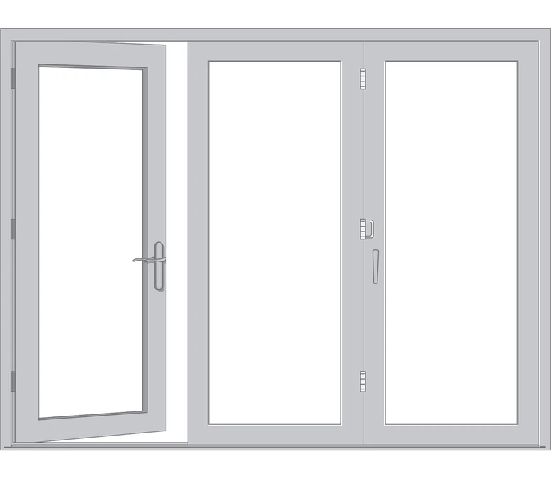 Jefferson City Pella Architect Reserve Series Contemporary Bifold Patio Door